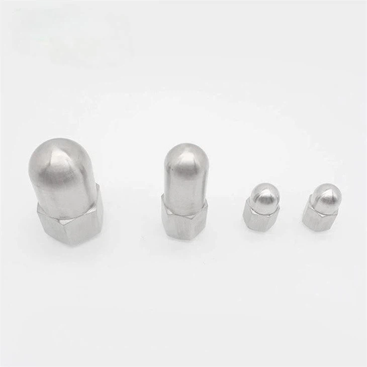 High Crown Stainless Acorn Nuts