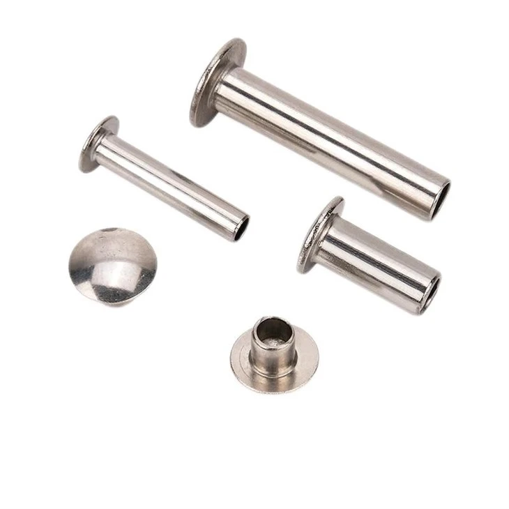Flat Head Semi-tubular Rivet