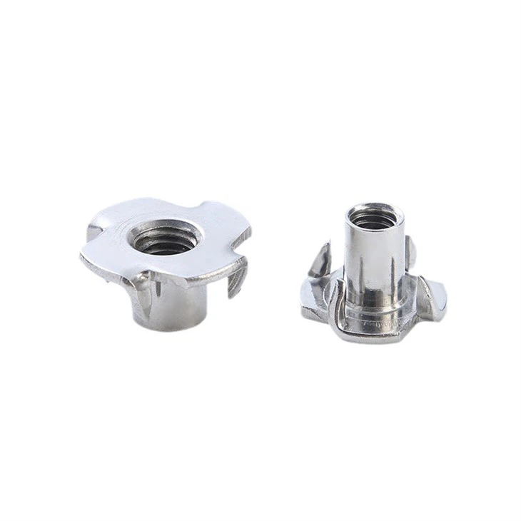 Stainless Steel Four Jaw Nut